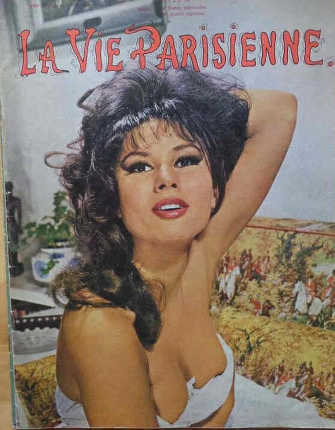 LA VIE PARISIENNE magazine side cover Issue 165  September 1964