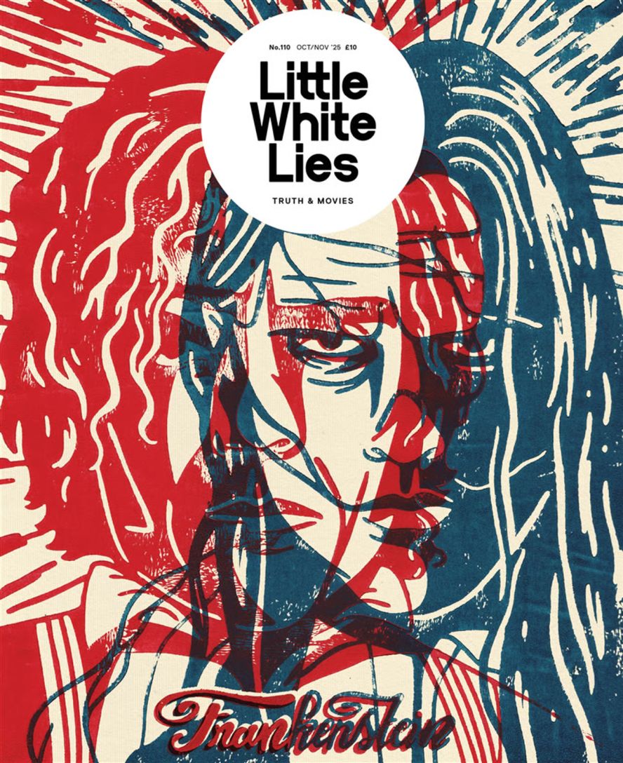 LITTLE WHITE LIES magazine side cover Issue 110  October/November 2025
