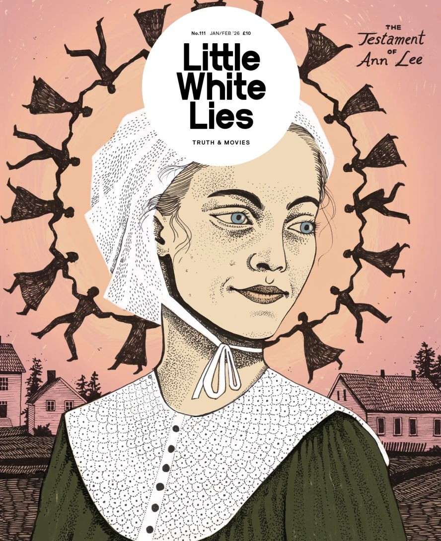 LITTLE WHITE LIES magazine side cover Issue 111  January/February 2026
