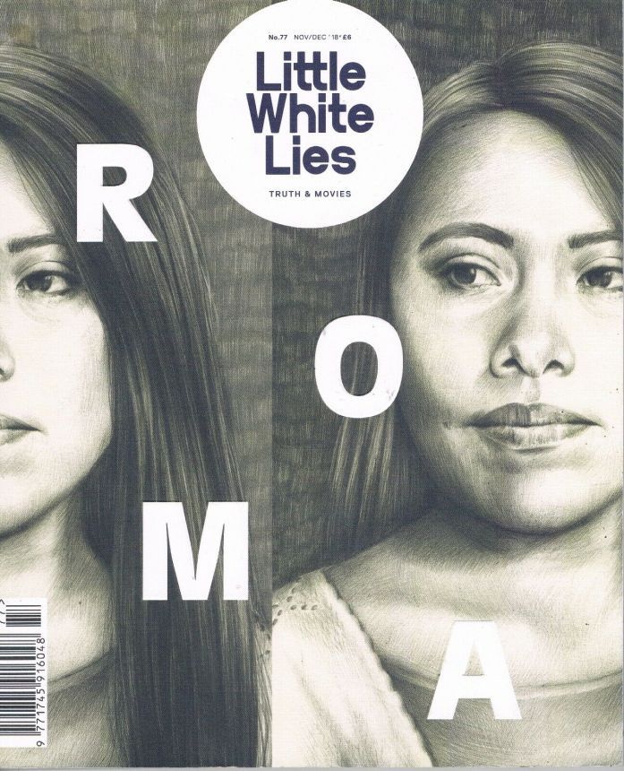 LITTLE WHITE LIES magazine side cover Issue 77  November/December 2018