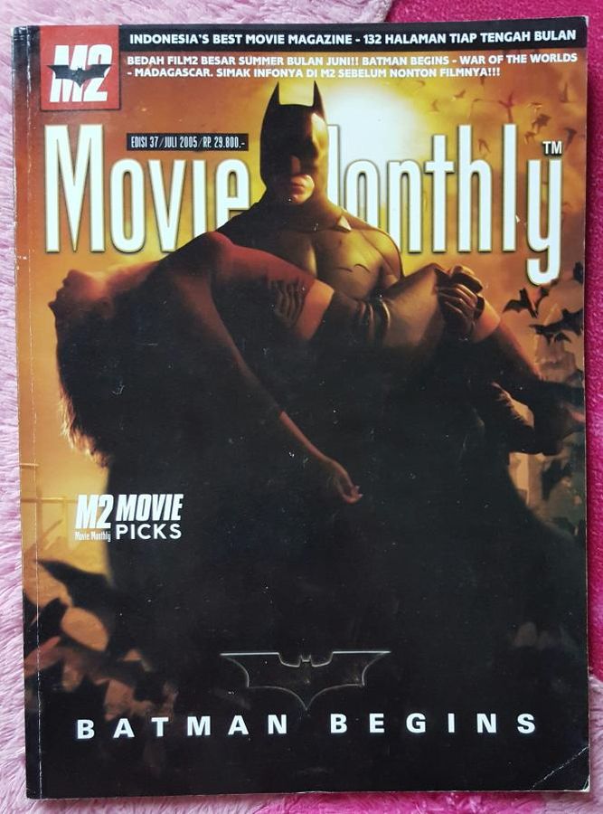 M2 MOVIE MONTHLY magazine side cover Issue 37 July 2005