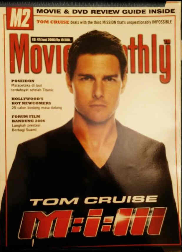 M2 MOVIE MONTHLY magazine side cover Issue 47 June 2006
