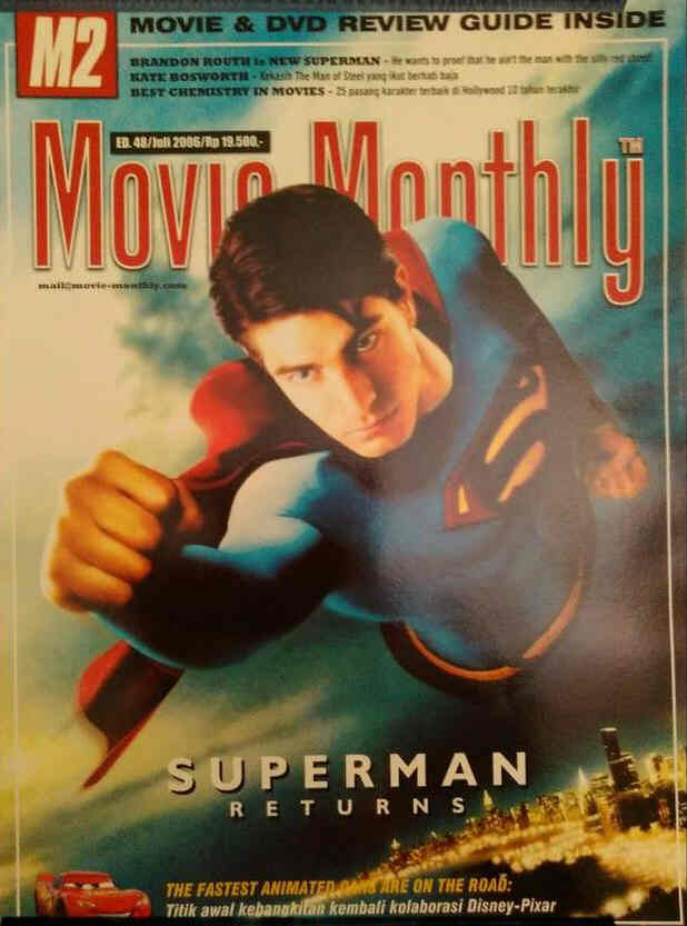 M2 MOVIE MONTHLY magazine side cover Issue 48 July 2006