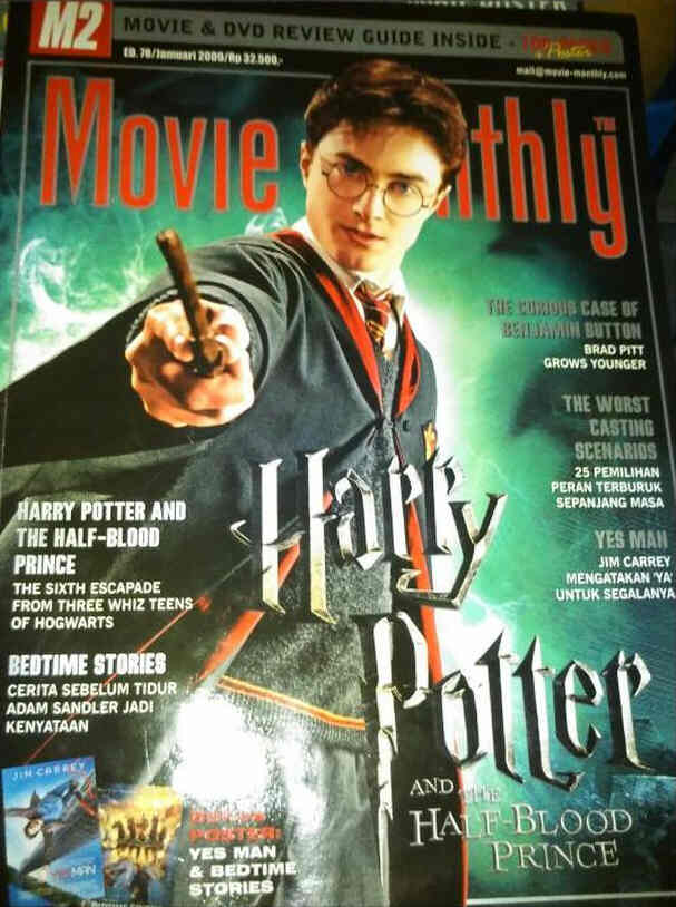 M2 MOVIE MONTHLY magazine side cover Issue 78 January 2009