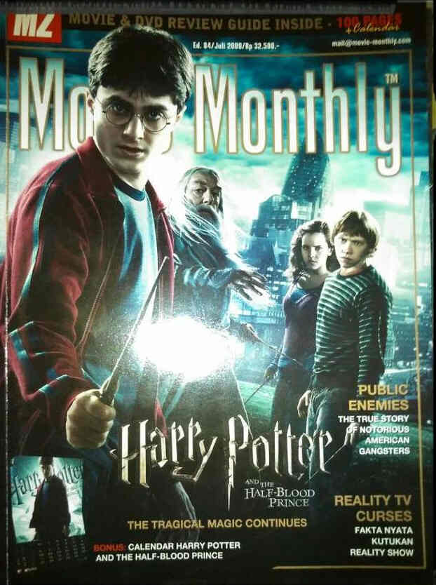 M2 MOVIE MONTHLY magazine side cover Issue 84 July 2009