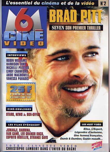 M6 CINE VIDEO magazine side cover Issue 2  1996