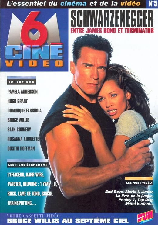 M6 CINE VIDEO magazine side cover Issue 5 July 1996