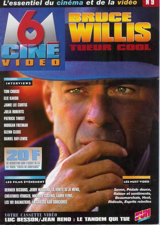M6 CINE VIDEO magazine side cover Issue 9  1997