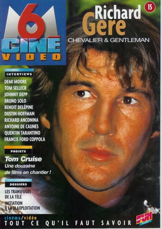 M6 CINE VIDEO magazine side cover Issue 15 February 1998