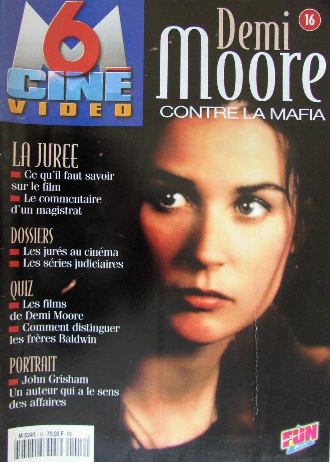M6 CINE VIDEO magazine side cover Issue 16  1998