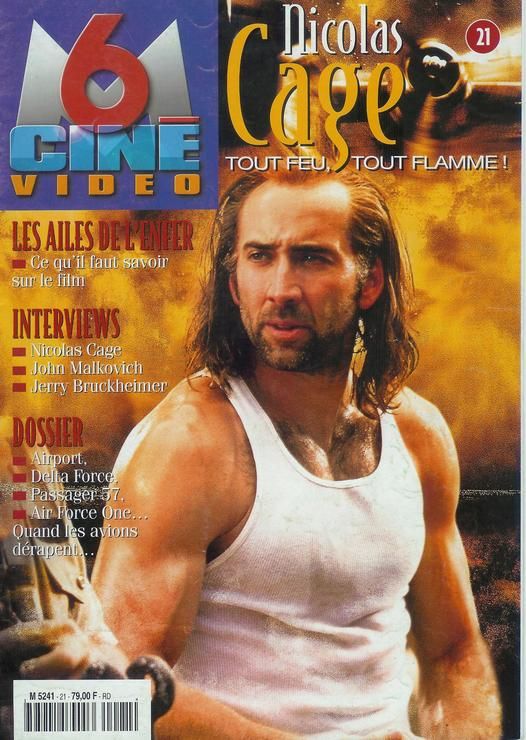 M6 CINE VIDEO magazine side cover Issue 21  1999
