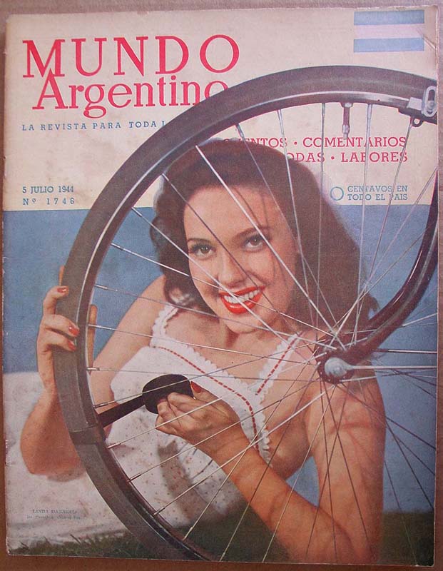 MUNDO ARGENTINO magazine side cover Issue 1746 5 July 1944