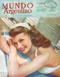 MUNDO ARGENTINO magazine side cover 16 January 1946