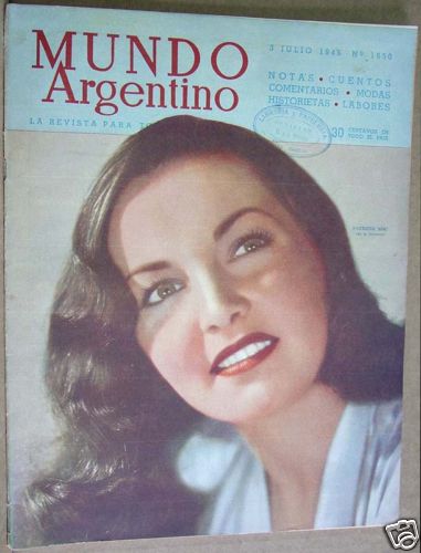 MUNDO ARGENTINO magazine side cover Issue 1850 3 July 1946