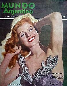 MUNDO ARGENTINO magazine side cover 22 October 1947