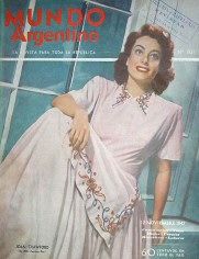 MUNDO ARGENTINO magazine side cover Issue 1921 12 November 1947