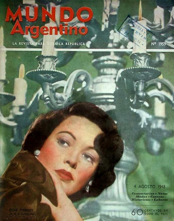 MUNDO ARGENTINO magazine side cover Issue 1959 4 August 1948