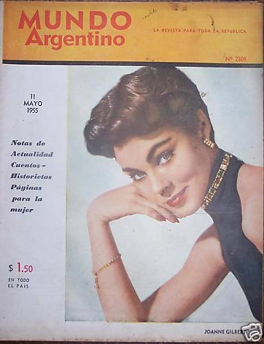 MUNDO ARGENTINO magazine side cover Issue 2308 11 May 1955