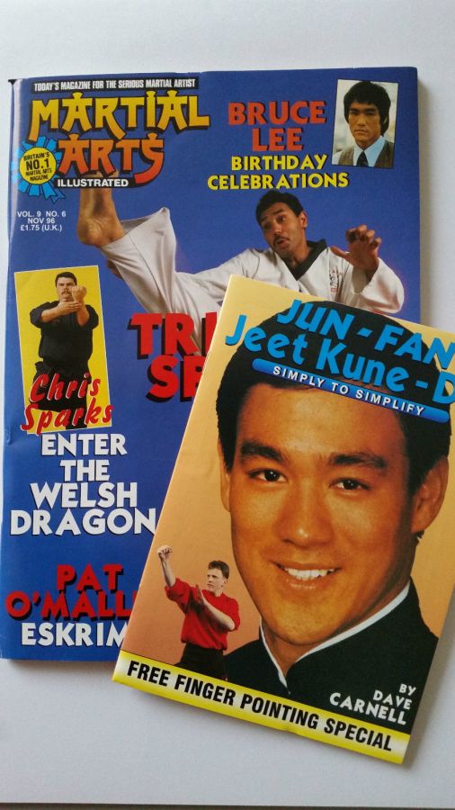 MARTIAL ARTS ILLUSTRATED magazine side cover  November 1996