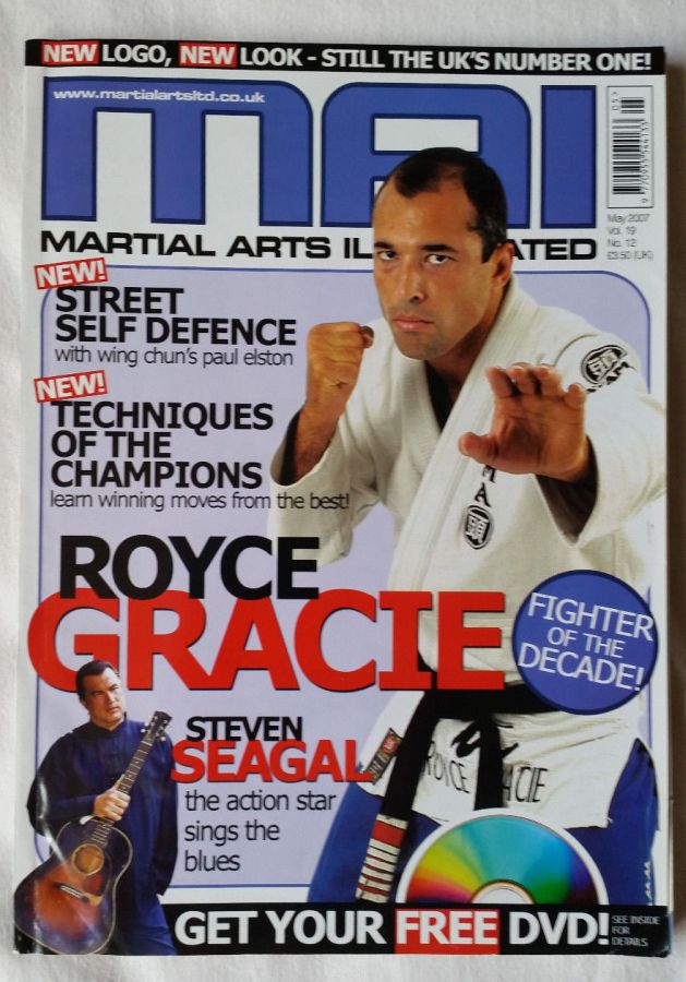 MARTIAL ARTS ILLUSTRATED magazine side cover  May 2007