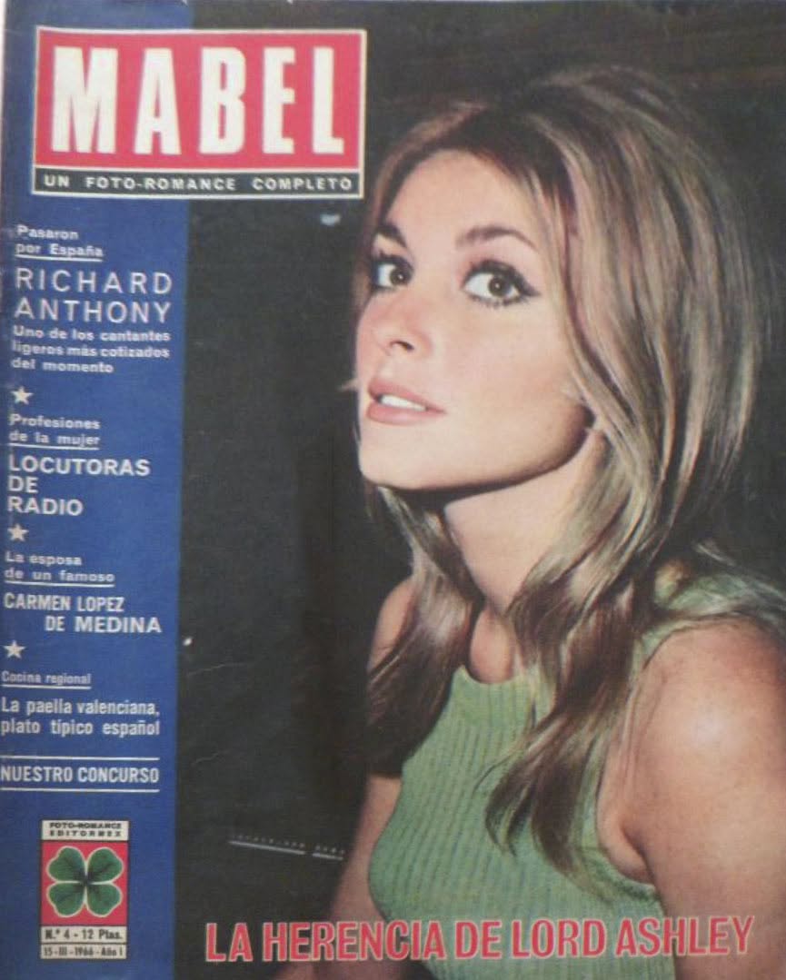 MABEL magazine side cover Issue 4  March 1966