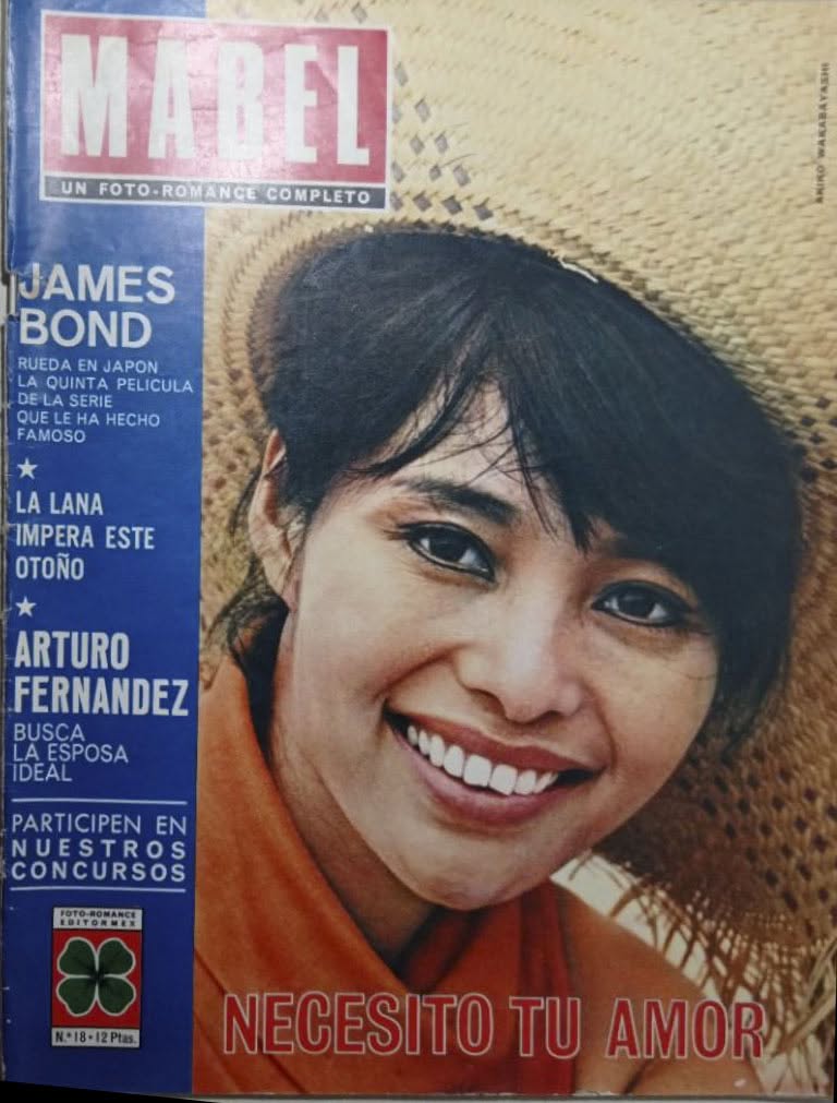 MABEL magazine side cover Issue 18  September 1966