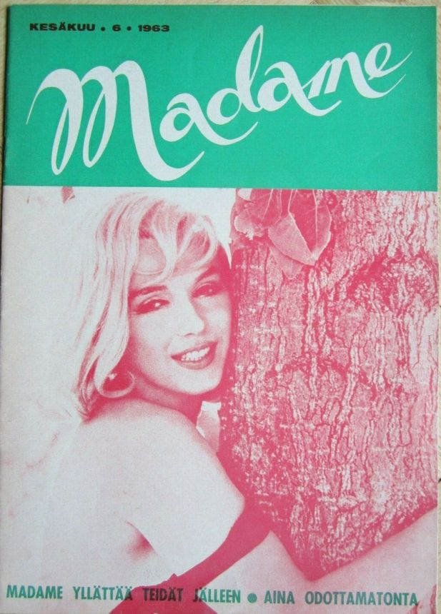 MADAME magazine side cover  June 1963