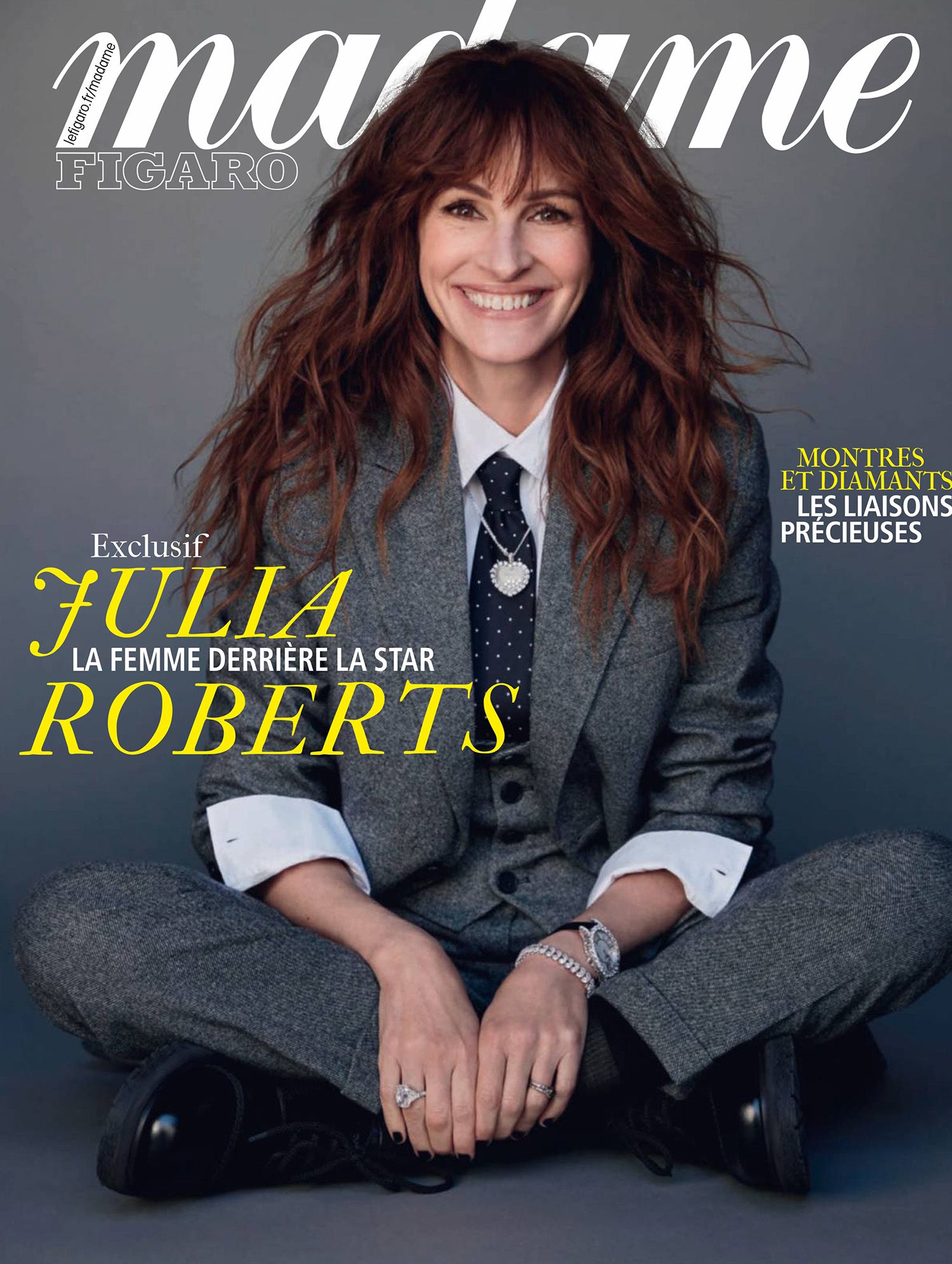 MADAME FIGARO FRANCE magazine side cover 26 April 2024