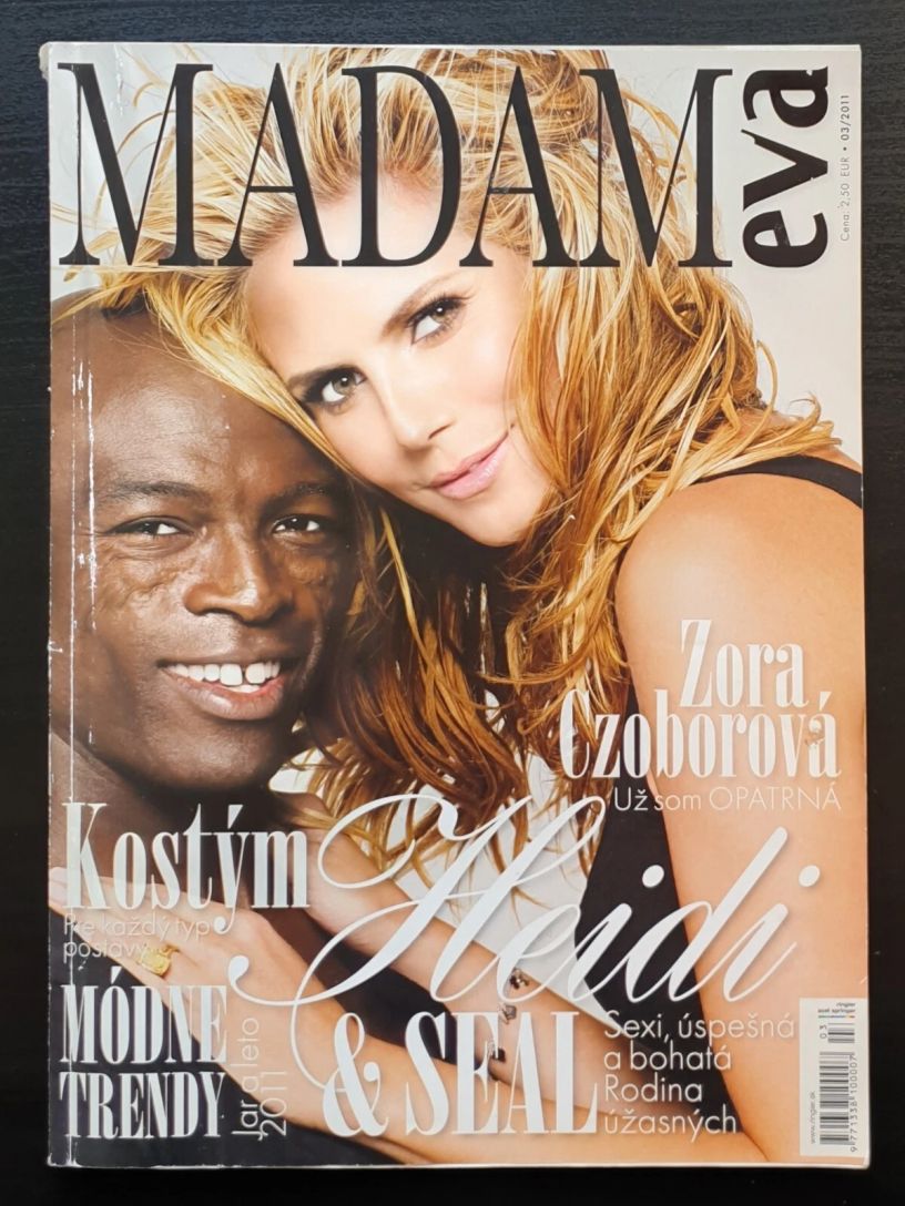 MADAM EVA magazine side cover  March 2011