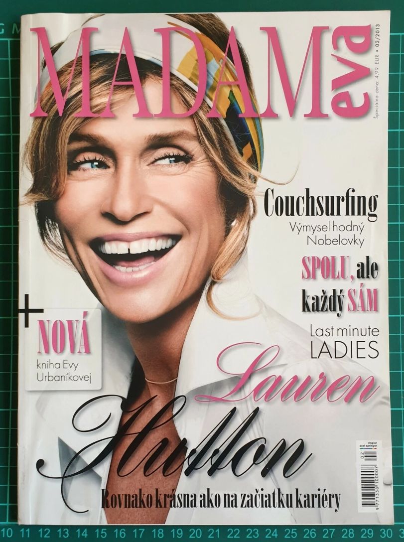 MADAM EVA magazine side cover  February 2013