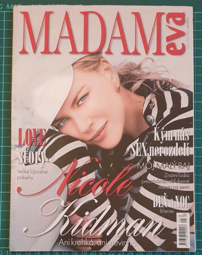 MADAM EVA magazine side cover  May 2013