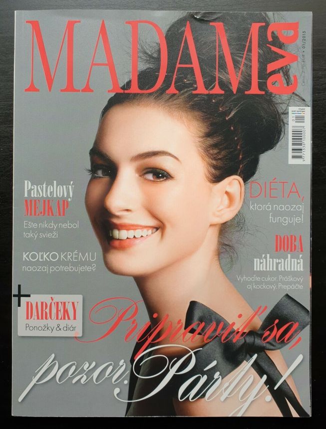 MADAM EVA magazine side cover  January 2015