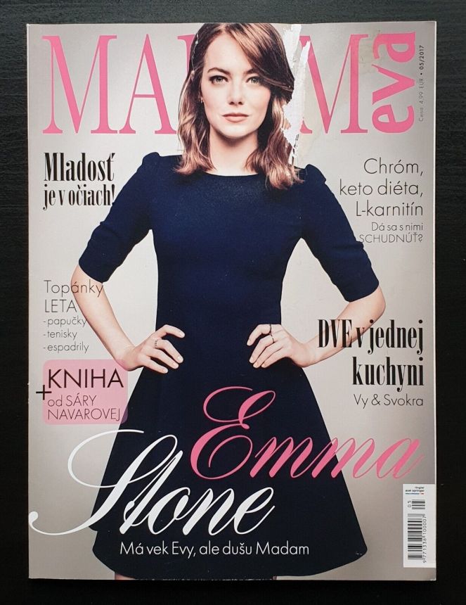 MADAM EVA magazine side cover  May 2017