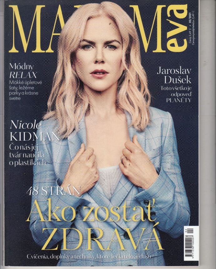 MADAM EVA magazine side cover  February 2021