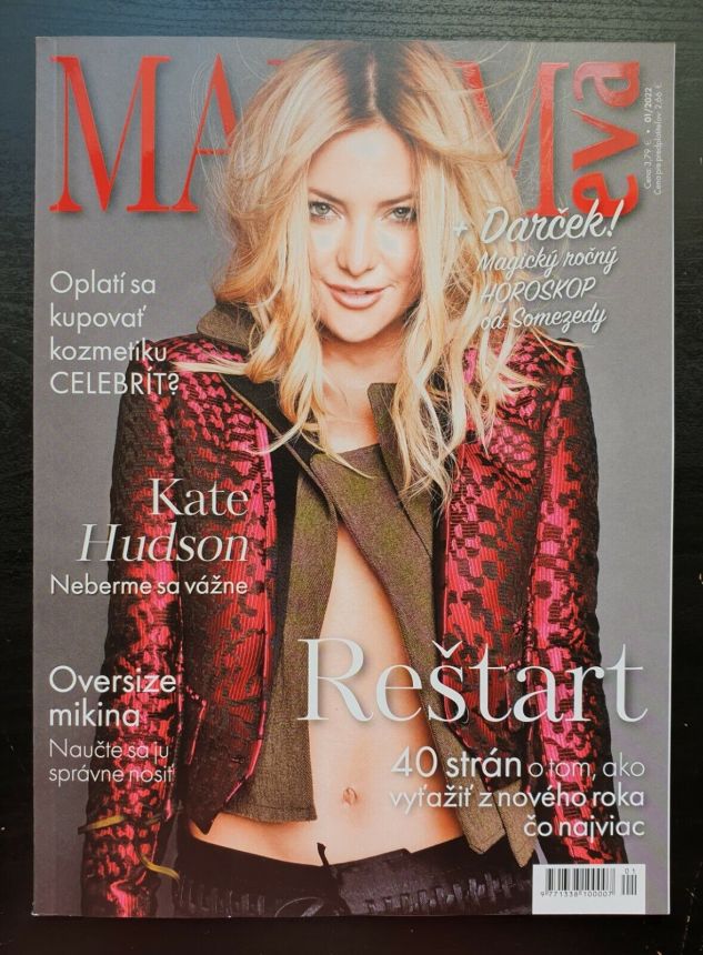 MADAM EVA magazine side cover  January 2022