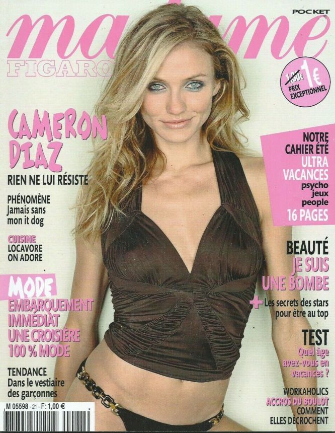 MADAME FIGARO FRANCE magazine side cover Issue 21   2011