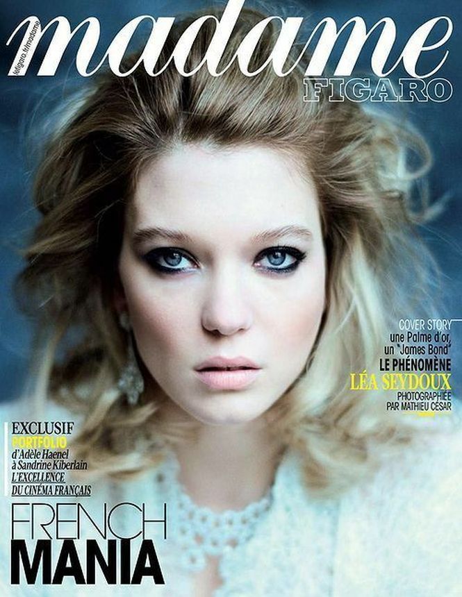 MADAME FIGARO FRANCE magazine side cover  May 2015