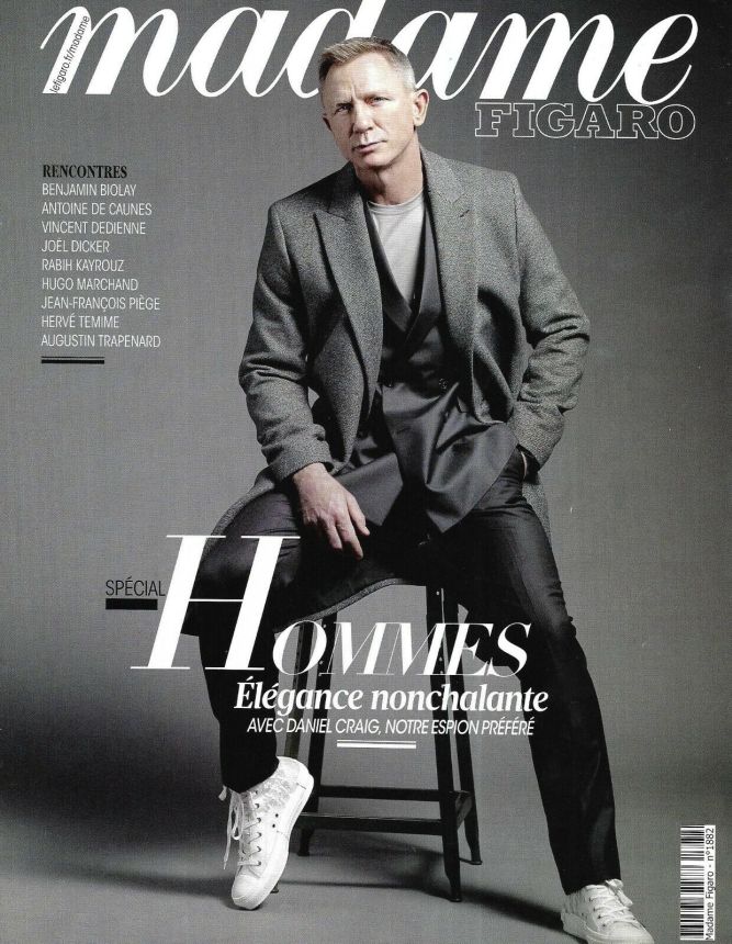 MADAME FIGARO FRANCE magazine side cover 18 September 2020