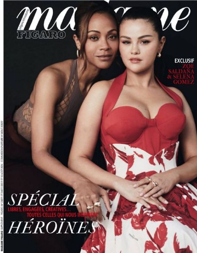 MADAME FIGARO FRANCE magazine side cover 9 August 2024