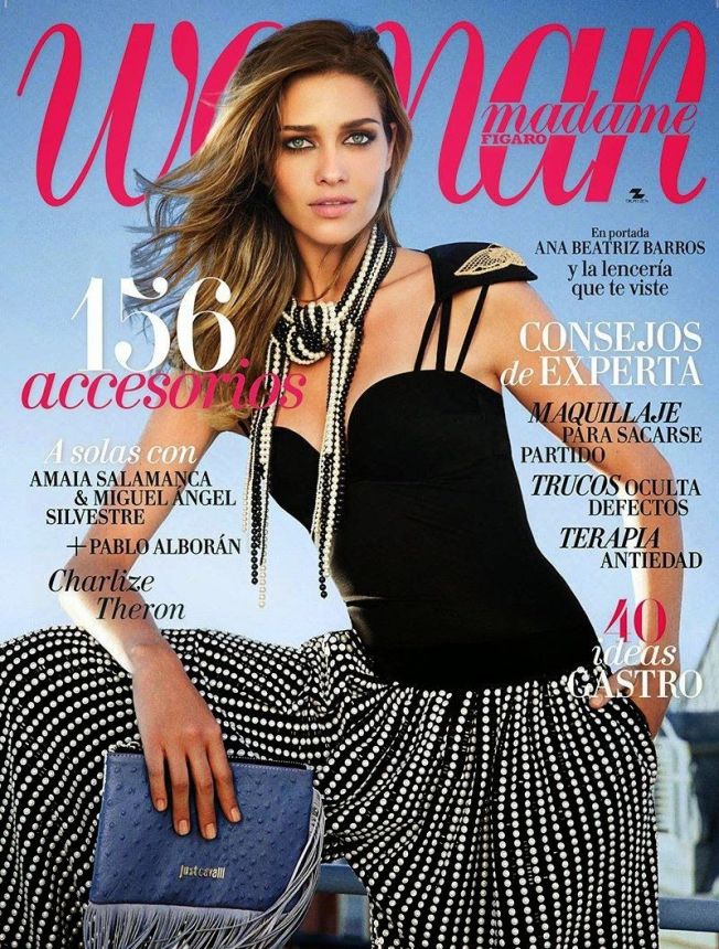 MADAME FIGARO SPAIN magazine side cover  September 2014