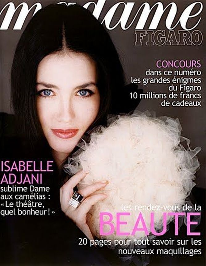 MADAME FIGARO FRANCE magazine side cover 4 November 2000