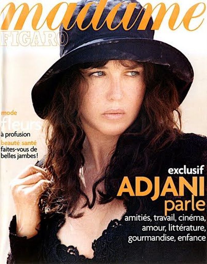 MADAME FIGARO FRANCE magazine side cover 13 April 2002
