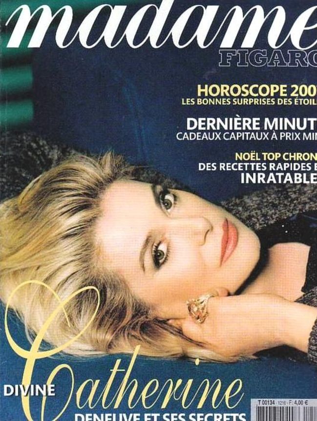 MADAME FIGARO FRANCE magazine side cover  December 2006