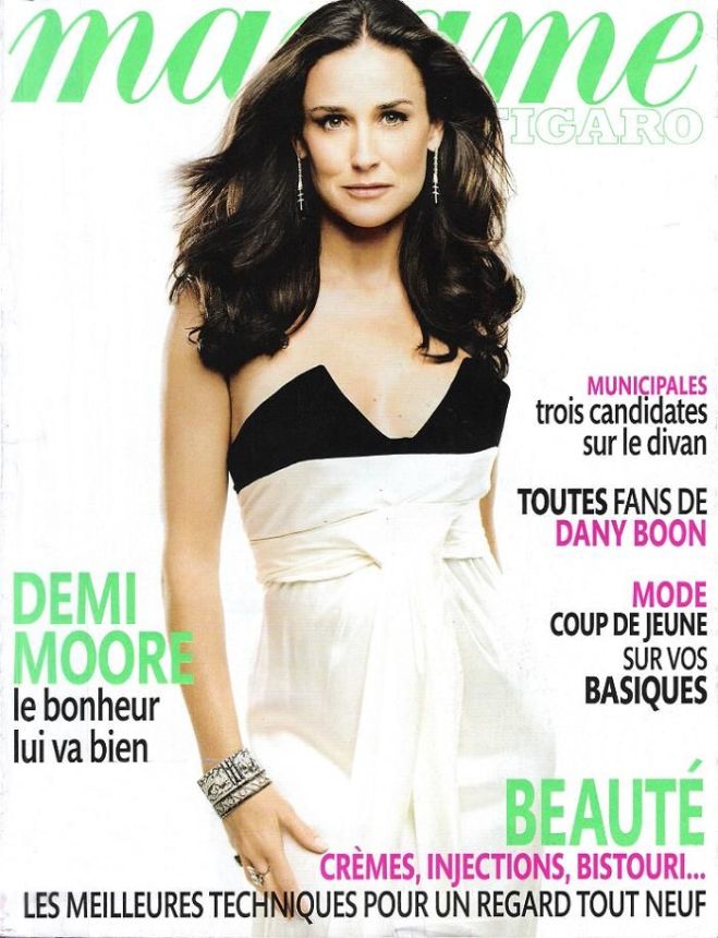 MADAME FIGARO FRANCE magazine side cover 23 February 2008