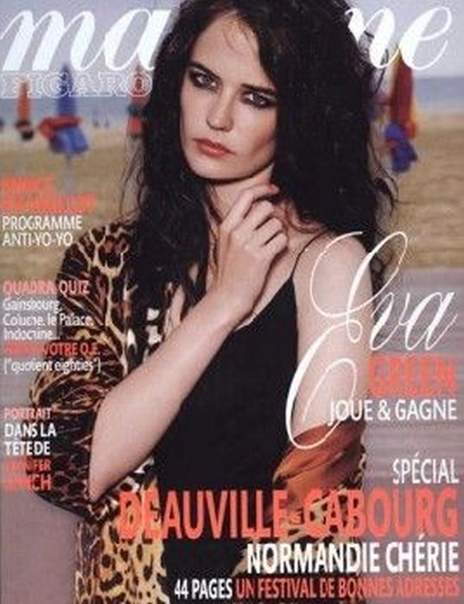 MADAME FIGARO FRANCE magazine side cover 25 July 2008