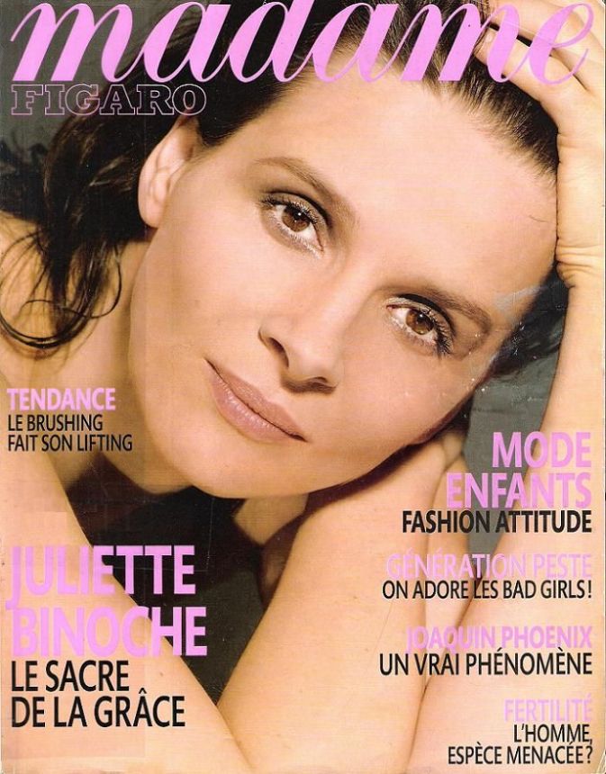 MADAME FIGARO FRANCE magazine side cover 15 November 2008