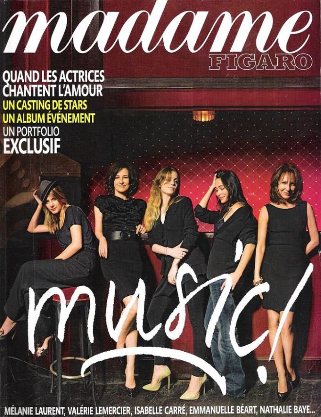 MADAME FIGARO FRANCE magazine side cover 2 May 2009