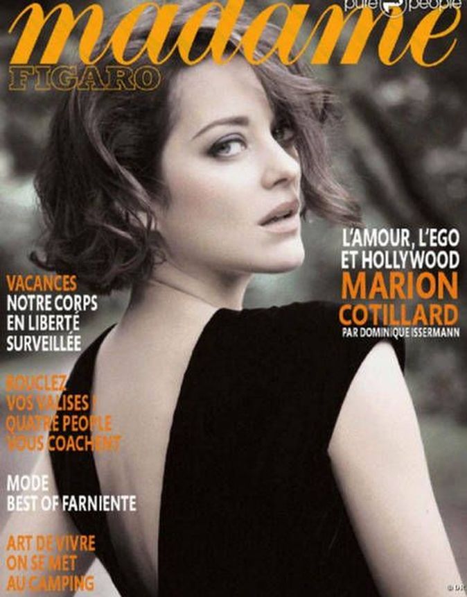 MADAME FIGARO FRANCE magazine side cover  June 2009
