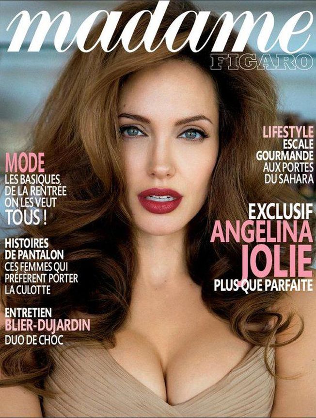 MADAME FIGARO FRANCE magazine side cover 14 August 2010