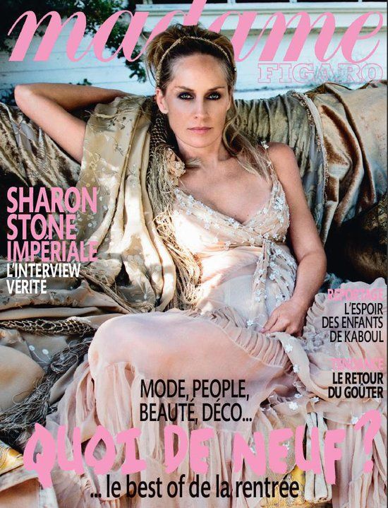 MADAME FIGARO FRANCE magazine side cover 26 August 2010